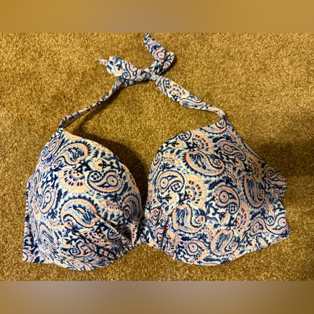 Victoria’s Secret Paisley Halter Bikini Top